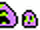 Shantae GBC - sprite - blob family.gif