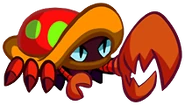 An early design of Shantae's crab form