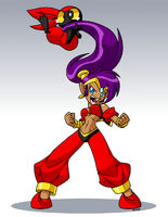 Shantae hair whip by rongs1234