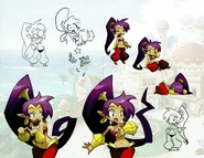 Shantae concept art