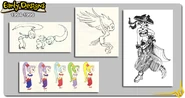 Concept art from the Half Genie Hero Kickstarter