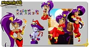 Concept art from the Half Genie Hero Kickstarter