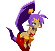 Shantae's worried talk sprite