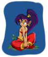 Shantae Sitting With Shoe by MattBozon