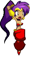 Shantae jumping