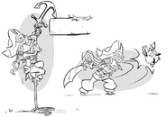 Concept art for the Pirate Queens Quest