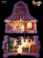 Shantae's Lighthouse interior in Shantae: Half-Genie Hero.