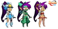 Shantae HalfGenieHero StretchGoalCostumes