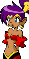 Shantae talking (Risky's Revenge)