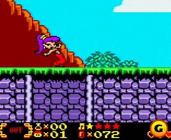 shantae gba differences