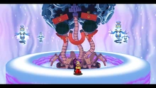 Shantae briefly being sent to the genie realm