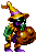 Scarecrow's sprite in Shantae: Risky's Revenge