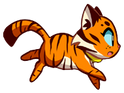 Tiger form. This form would have allowed Shantae to scurry up trees.