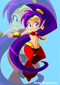 Shantae by Zanahoriaman