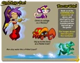 Exemples of forms for Shantae 1.