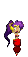 Shantae about to fall