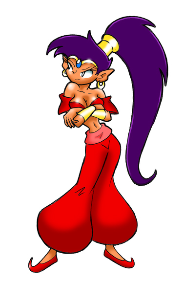 Red Bedlah Attire, Shantae Wiki