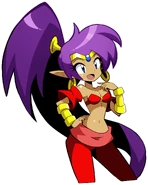 Shantae happy talk sprite