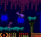 Shantae's harpy form in the swamp