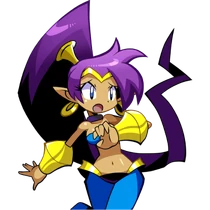 Shocked bluish shantae
