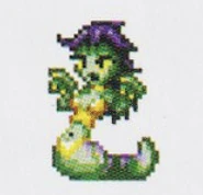 The Naga design from Risky Revolution which appears in The Art of Shantae