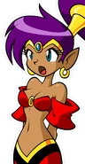 Shantae's normal talk sprite