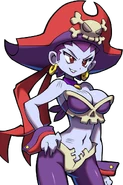 Risky Boots talk sprite with her pirate gear