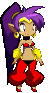 Shantae turning (left)