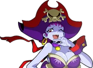 Risky Boots game over screen sprite
