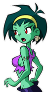 Rottytops' shocked talk sprite