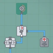 An example of the Virtual Cutter being used (from the shapez