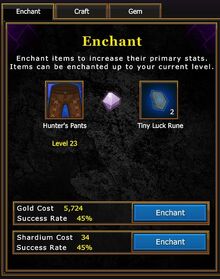 Blacksmith Enchant