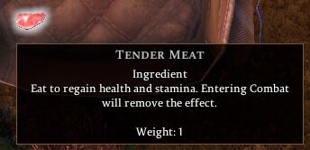 Tender Meat