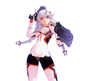 One of her Honkai Impact designs.