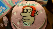 Party Animals title card