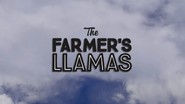 The Farmer's Llamas Titlecard