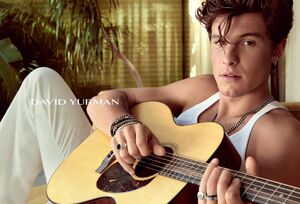 Shawn Mendes for David Yurman's Spring 2023 campaign titled "Nature's Artistry."
