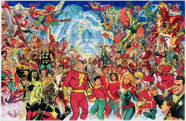 The Echoes of Shazam by Alex Ross