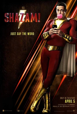 Shazam! Promotional poster