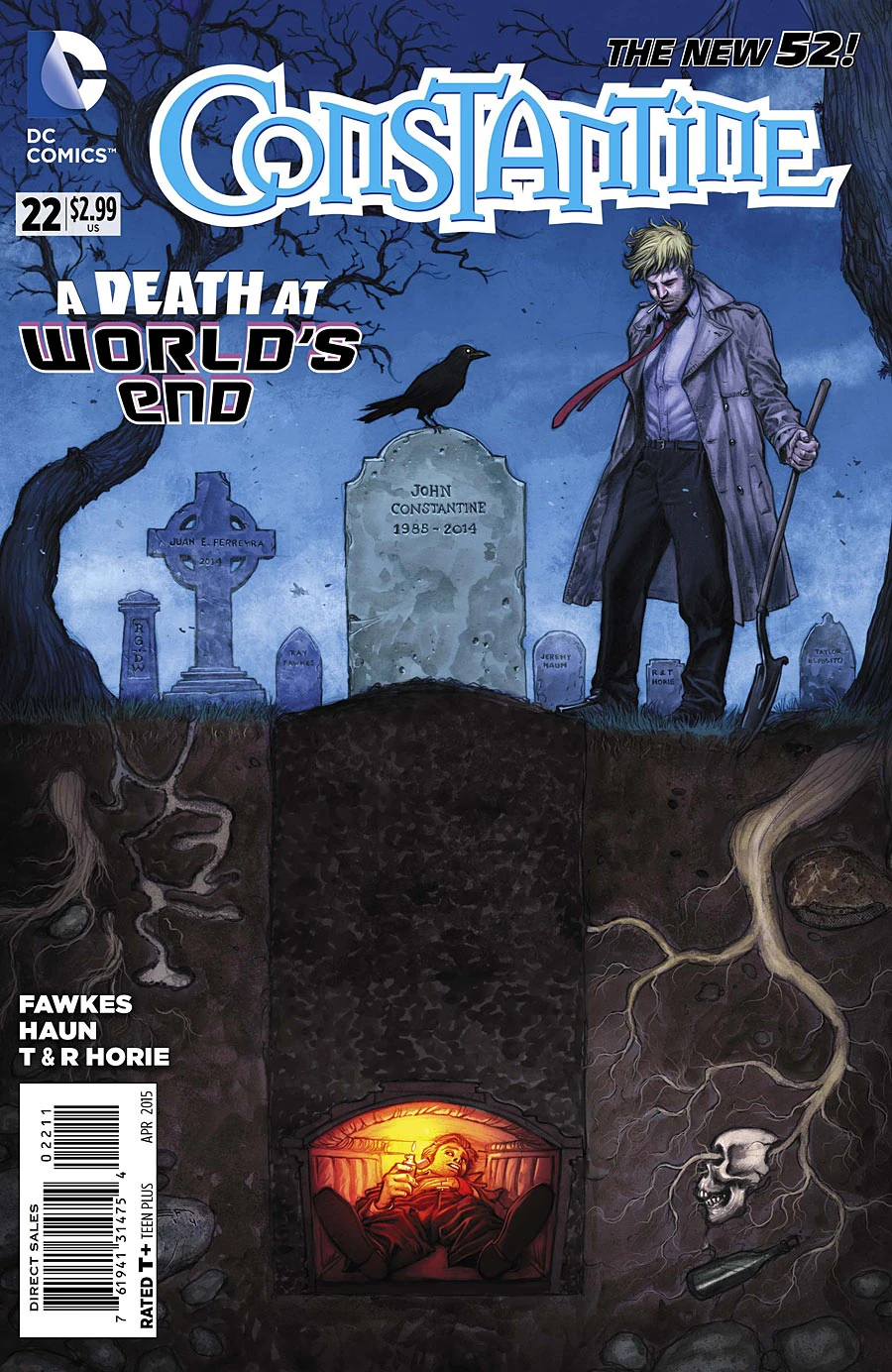 Constantine (Volume 1) Issue 22 | Shazam Wiki | Fandom