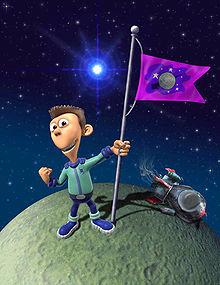 Sheen with the infamous Zeenu flag.