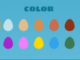 Eggshell color
