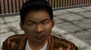 Suzuki's unused character model hidden within the Game Jam Prototype of Shenmue II.