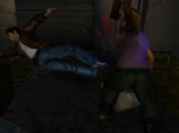 Smith knocking out Ryo.