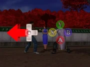 A command QTE demonstrating the combination of buttons needed to master the move.