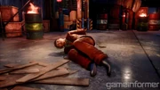 Zhang tied up in Shenmue III.