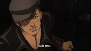 Takeshi as he appears in the anime.