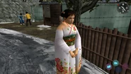 Noriko in a kimono on New Years Day