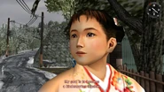 Noriko in a kimono on New Years Day