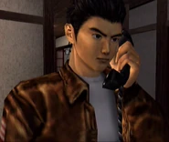 Ryo answering Goro's phone call.